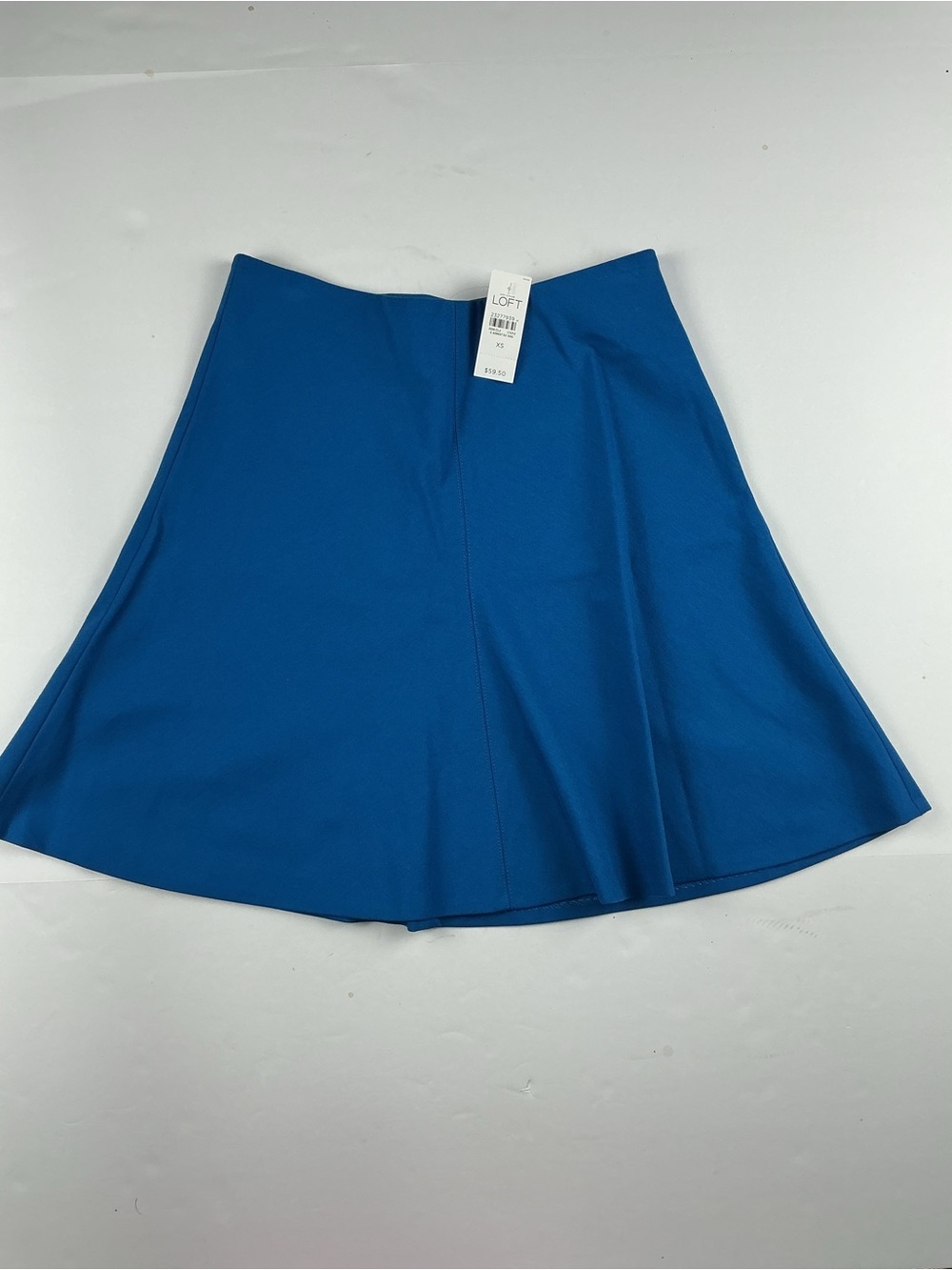 LOFT Blue Circle Skirt